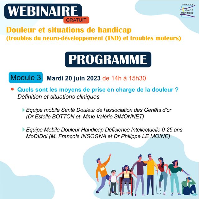 programme module 3 webinaire douleur